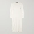 Proenza Schouler - Lara Convertible Cutout Bouclé Maxi Dress - White - medium