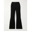 Theory - Ponte Flared Pants - Black - small