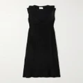 Lisa Marie Fernandez - + Net Sustain Column Hooded Linen-blend Gauze Maxi Dress - Black - 3