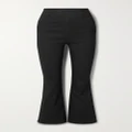 Veronica Beard - Off-duty Carson Stretch-denim Bootcut Jeans - Black - x small
