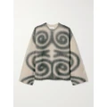 Nanushka - Maura Printed Ribbed Wool And Cashmere-blend Sweater - Multi - x small