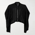 Rick Owens - Flight Silk-voile Bomber Jacket - Black - One size