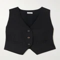 Brunello Cucinelli - Twill Vest - Black - IT50