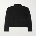 Givenchy - Jacquard-knit Turtleneck Sweater - Black - x small