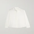The Row - Petah Silk-blend Shirt - Ivory - US8