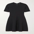 Givenchy - Jacquard-knit Mini Dress - Black - small