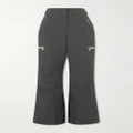 Brunello Cucinelli - Bead-embellished Flared Ski Pants - Charcoal - IT38