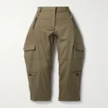 Proenza Schouler - Jackson Cotton-blend Twill Tapered Cargo Pants - Sand - US0