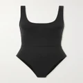 Melissa Odabash - Perugia Open-back Paneled Swimsuit - Black - UK 10