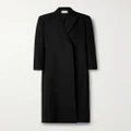 The Row - Cassiopea Oversized Grain De Poudre Wool And Mohair-blend Coat - Black - US10
