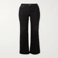 SAINT LAURENT - High-rise Flared Jeans - Black - 27