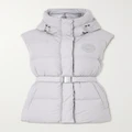 Canada Goose - Rayla Belted Quilted Shell Down Vest - Gray - x large