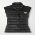 Moncler - Liane Quilted Shell Down Vest - Black - 1