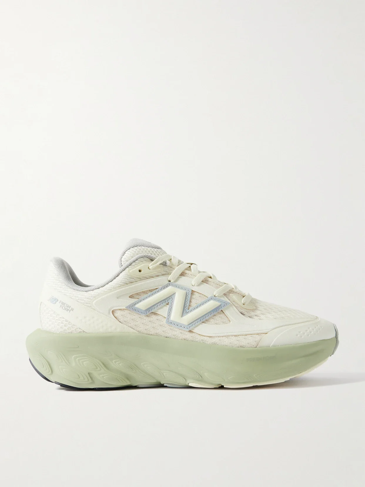 New Balance - 1080 Rubber-trimmed Mesh Sneakers - Beige - US5
