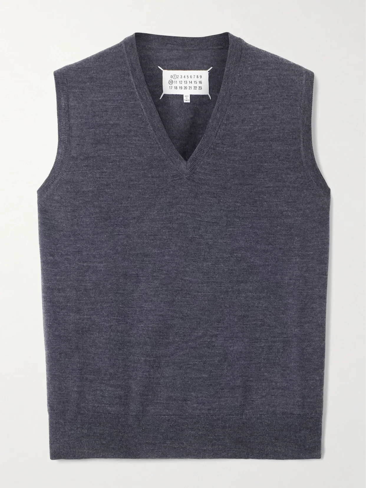 Maison Margiela - Wool Vest - Navy - medium