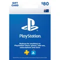 PlayStation Store $80 Gift Card (Digital Download)