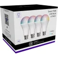 Connect 10W Smart RGB Bulb B22 (4 Pack)