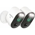 Uniden App Cam Solo Pro Wirefree 2K Security Camera and Spotlight (Twin Pack)
