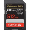 SanDisk Extreme PRO SDXC 512GB 200MB/s Memory Card [2022]