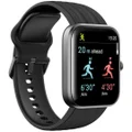 Ryze EVO Fitness & Wellbeing Smart Watch with Alexa (Dark Grey/Black)