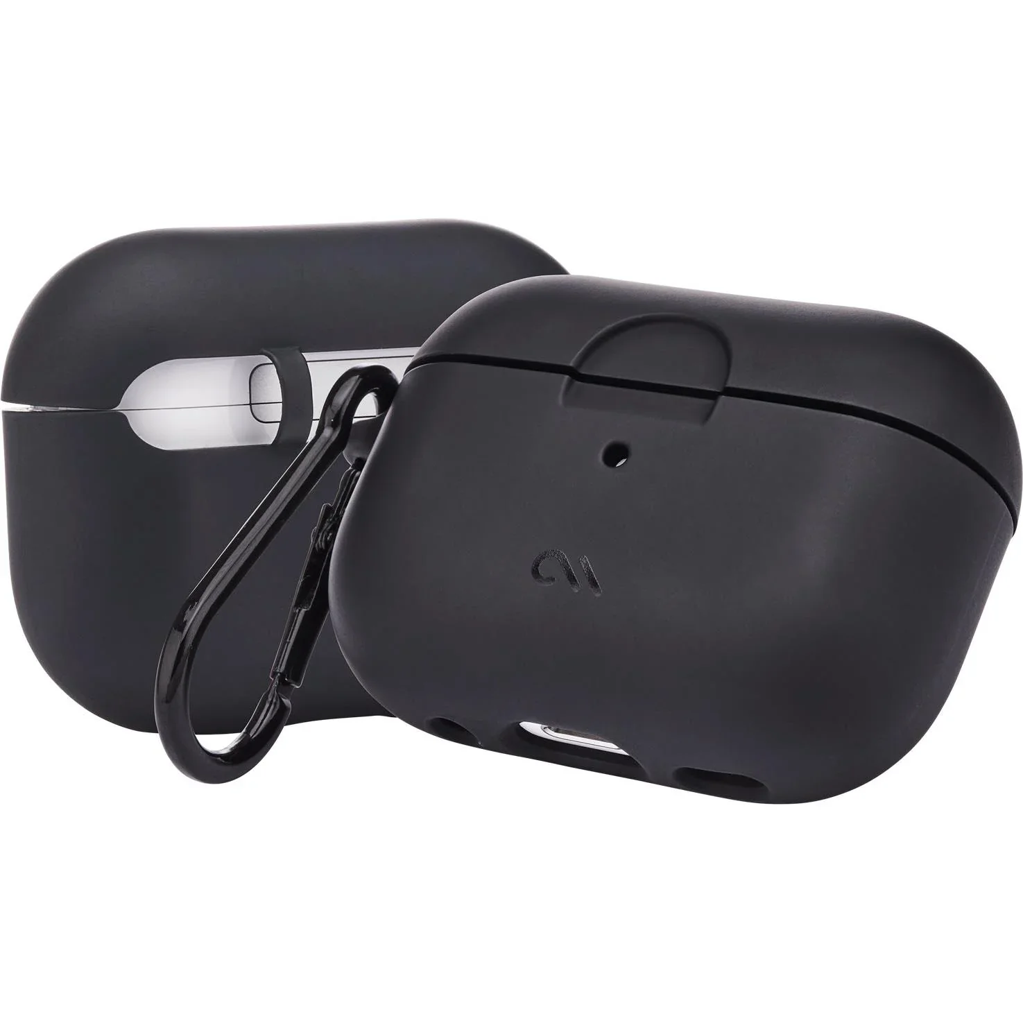 Case-Mate Tough Case with Carabiner Clip for AirPods Pro 1st/2nd Gen (Black)