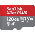 SanDisk Ultra Plus microSDXC 128GB Memory Card