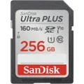 SanDisk Ultra Plus SDXC 256GB 160MB/s Memory Card