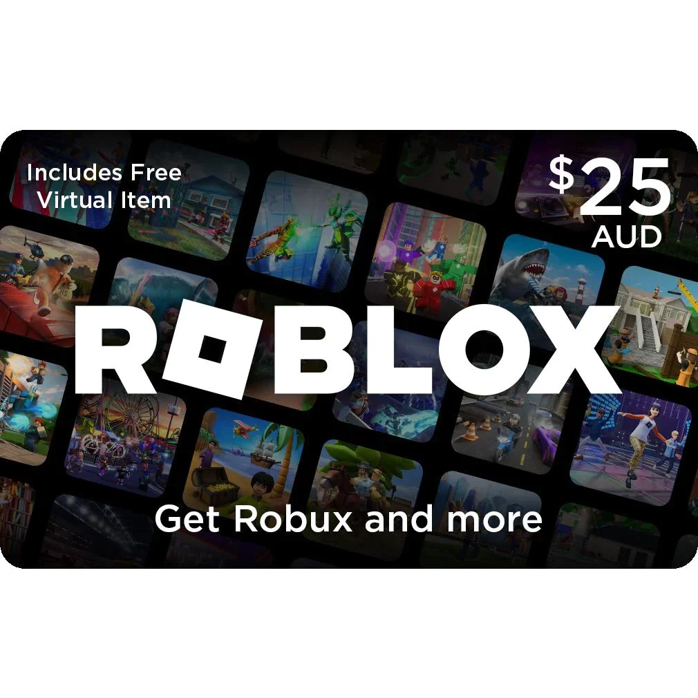 Roblox $25 Digital Gift Card (Includes Exclusive Virtual Item) (Digital Download)
