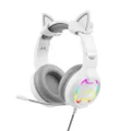 Playmax White Cat Ear Headphones