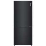 LG GB455MBL 454L Bottom Mount Fridge (Matte Black)