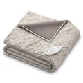 Beurer HD75T Heated Overblanket Throw (Cosy Nordic Toffee)