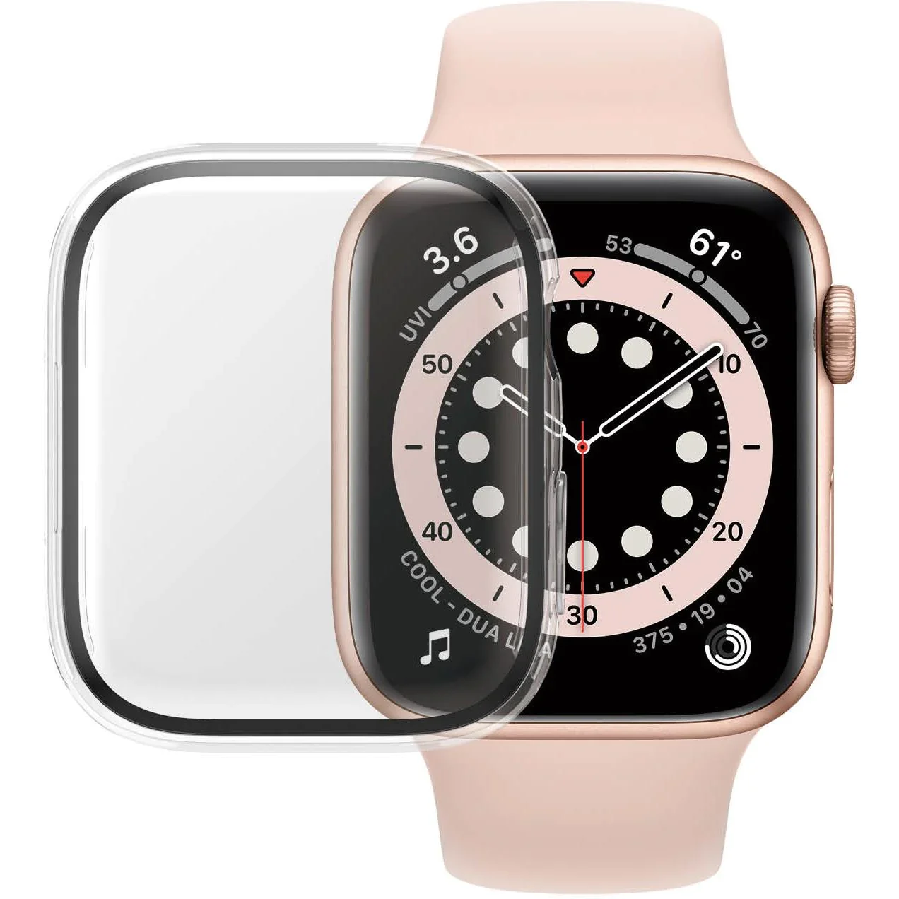 PanzerGlass Full Body Protector for Apple Watch 4/5/6/SE/SE2/SE3 44mm (Clear)