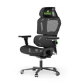 Eureka GC05 Typhon Series Ergonomic Mesh Gaming / Office Chair (Black/Green)