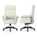 Eureka Royal Executive Sofa Gaming / Office Chair (White)