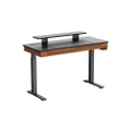 Eureka I55 Two-Drawer Electric Standing Gaming / Office Desk (Walnut)