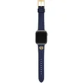 Michael Kors Women's Navy Croco Leather Band for Apple Watch 38/40/41/42/44/45/49mm