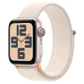 Apple Watch SE 40mm Starlight Aluminium Case GPS + Cellular Sport Loop [2023]