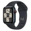 Apple Watch SE 40mm Midnight Aluminium Case GPS + Cellular (S/M)[2023]