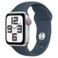Apple Watch SE 40mm Silver Aluminium Case GPS + Cellular (M/L)[2023]