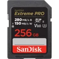 SanDisk Extreme PRO SDXC 256GB 280MB/s UHS-II Memory Card