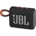 JBL Go 3 Mini Portable Bluetooth Speaker (Black/Orange)