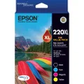Epson 220XL DuraBrite Ultra High Capacity Ink Cartridge (Value Pack)
