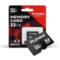 Playmax microSDXC 32GB Memory Card for Nintendo Switch