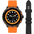 Fossil Gen 6 Smartwatch Wellness Edition Set (Orange/Black)