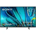 Sony 43" BRAVIA 3 4K HDR LED Google TV (2024)