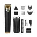 Wahl Advanced Stainless Steel Li Ion Trimmer (Black & Gold)