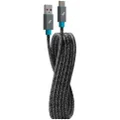 Nimble Cable Powerknit USB-A to USB-C 2m (Space Grey)