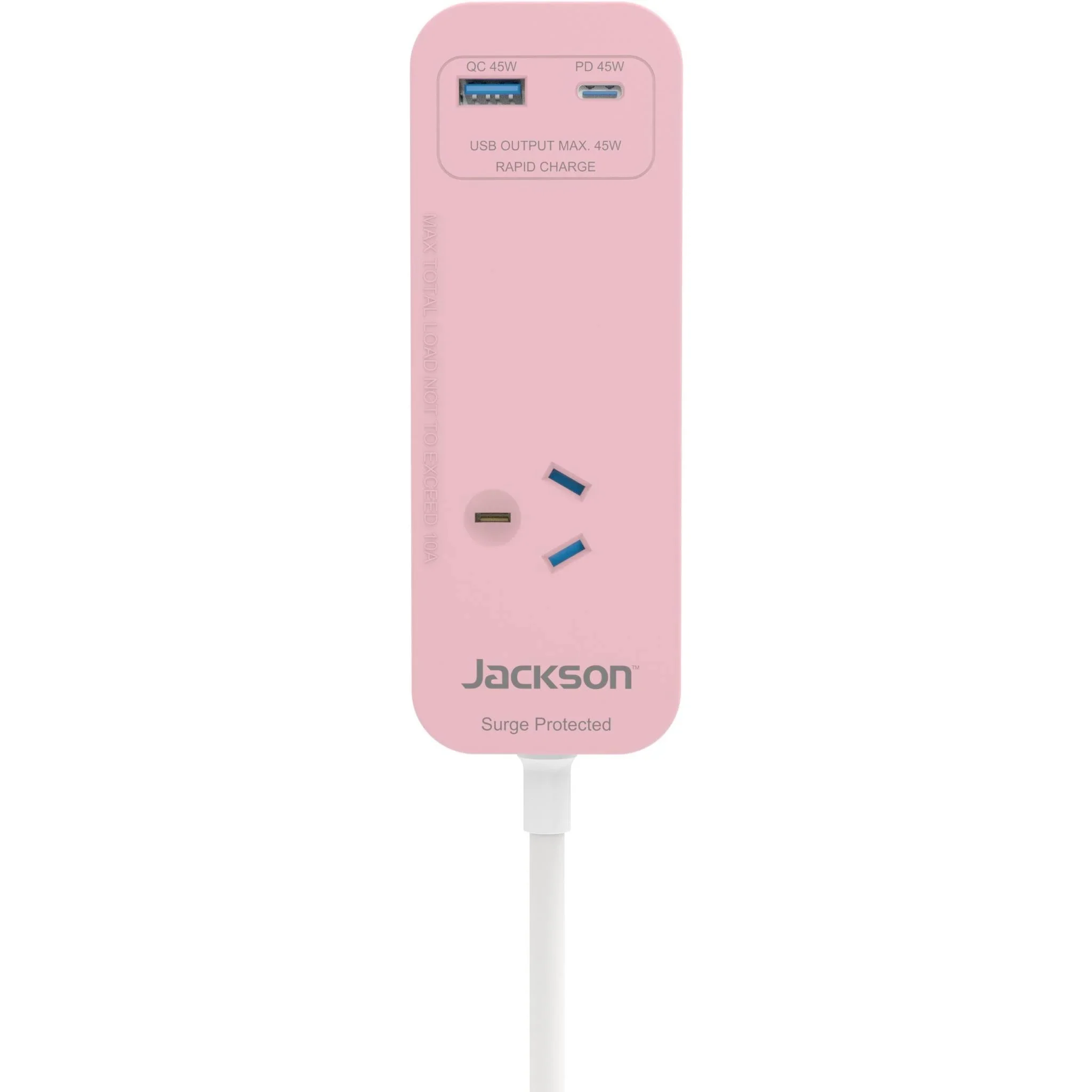 Jackson Rapid Charge USB-C Portable Powerboard (Pink)