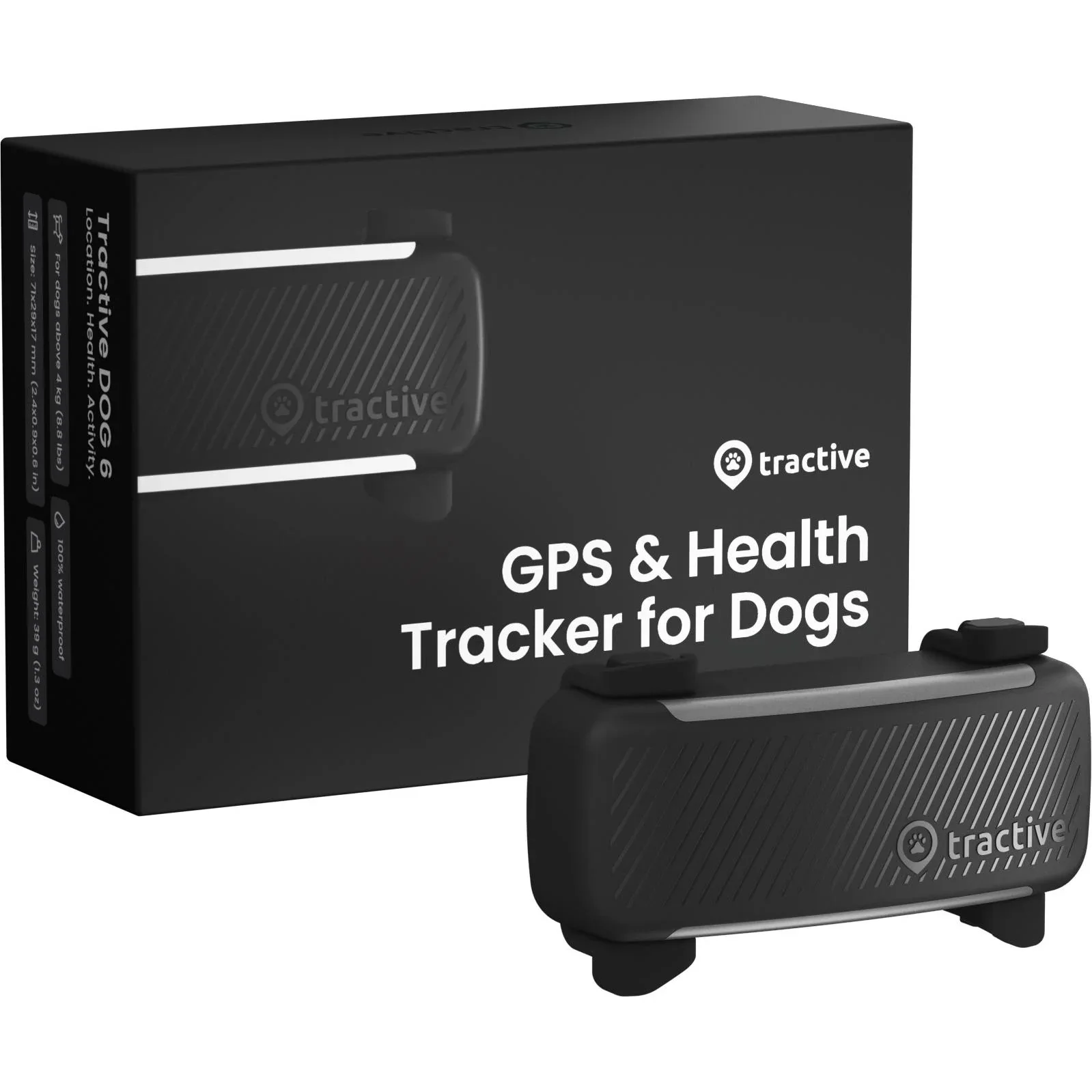 Tractive GPS Tracker Dog 6 (Black)