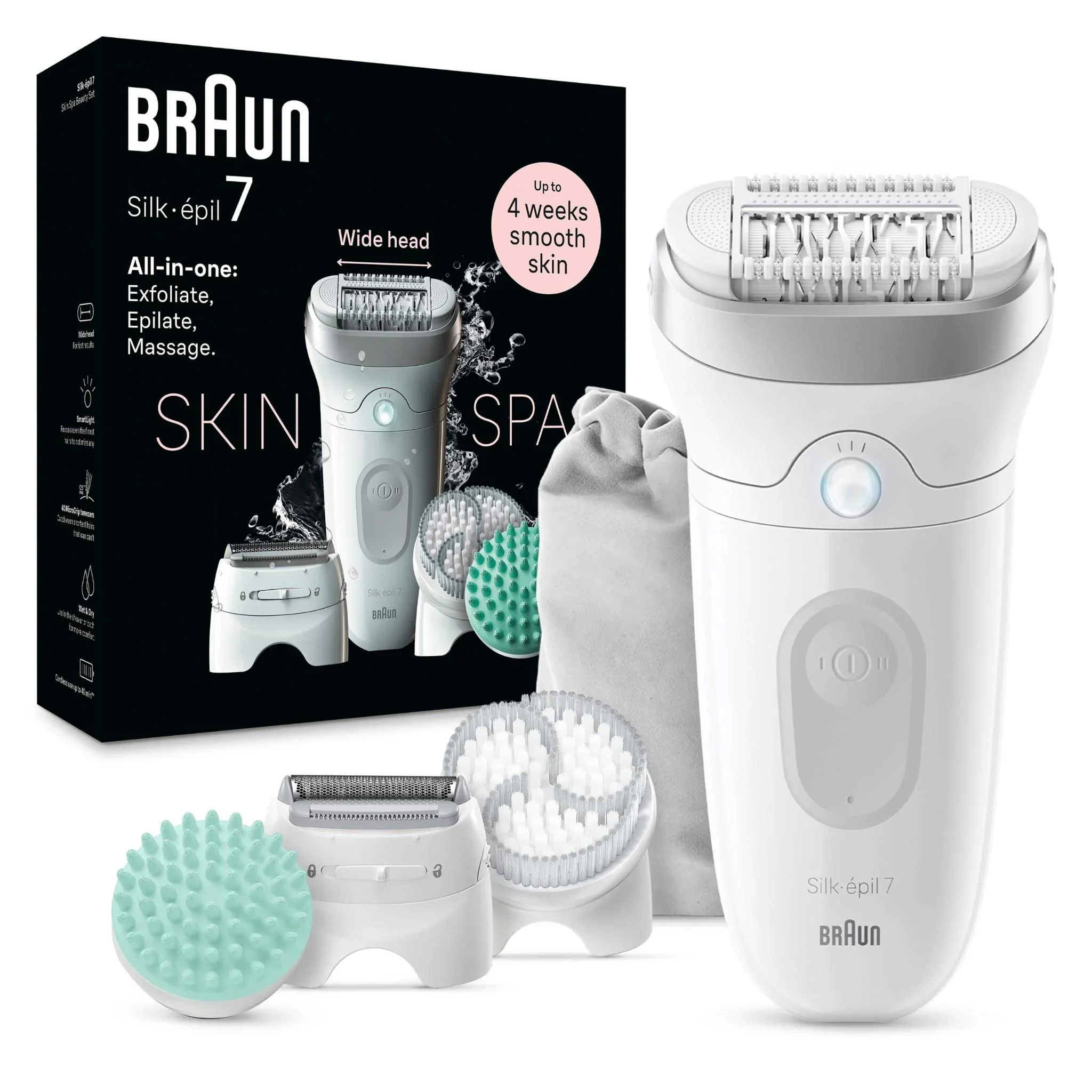 Braun Silk-épil 7 SkinSpa Epilator